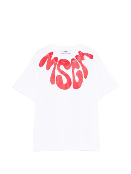 Dětské tričko Msgm bílé