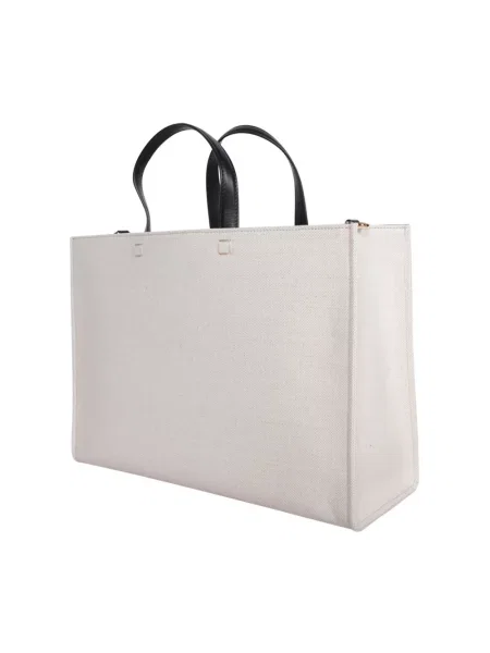 Torebka Givenchy w geometryczne wzory beżowa