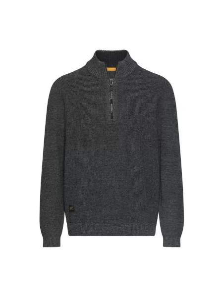 Sweter z golfem Camel Active szary