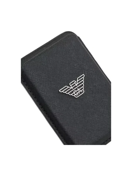 Portfel Emporio Armani elegancki czarny
