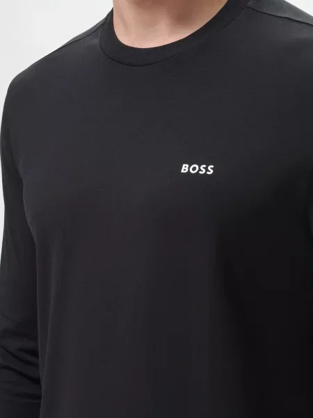 Лонгслів Boss чорний