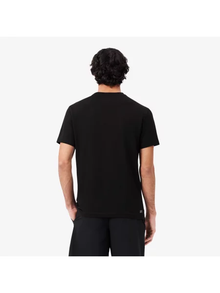 Lacoste Sportowy T-Shirt Ultra Dry czarna