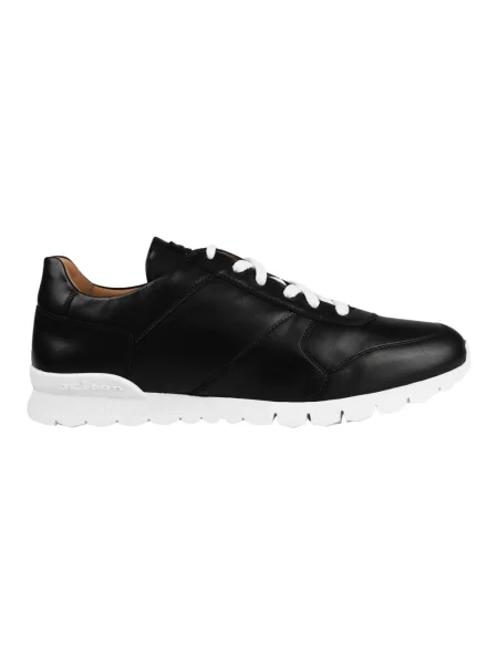 Sneakersy Kiton skórzane czarne