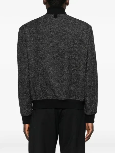 Яке Canali с десен рибена кост сиво