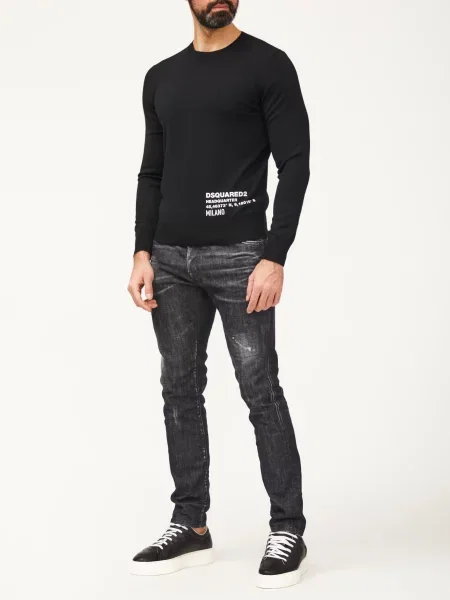 Джинсы Dsquared2 серые