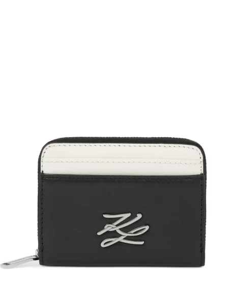 Portofel Karl Lagerfeld cu autograf negru