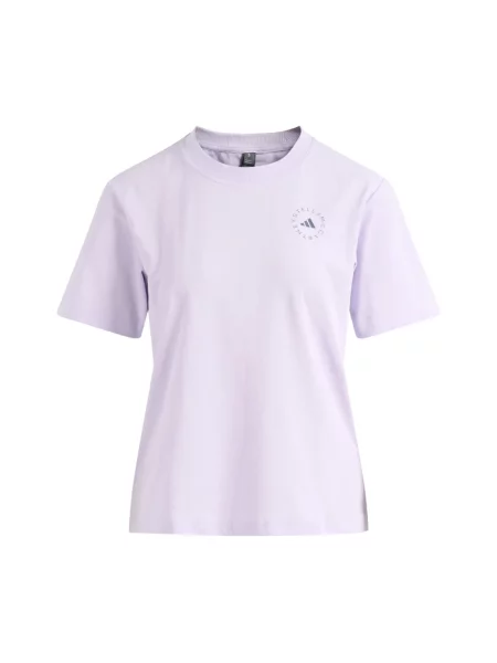 Koszulka Adidas By Stella Mccartney fioletowa