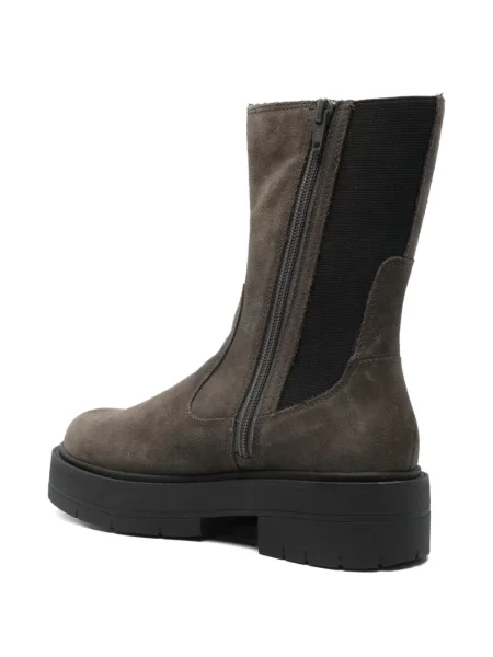 Botine Geox cu platformă maro