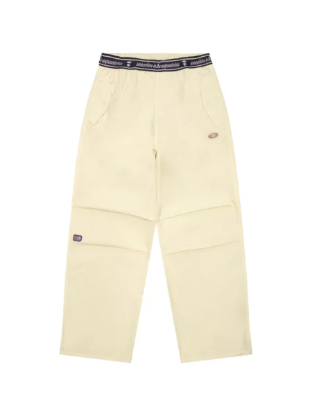Pantaloni Aape By A Bathing Ape cu autograf
