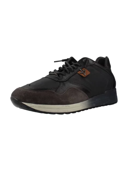 Sneakersy Cetti skórzane czarne