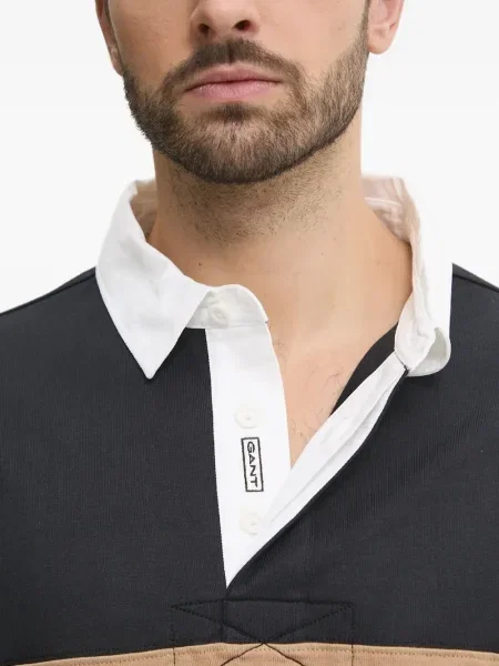 Polo Gant cu dungi negru