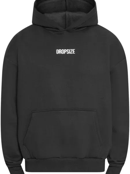 Dropsize Mikina černá bílá