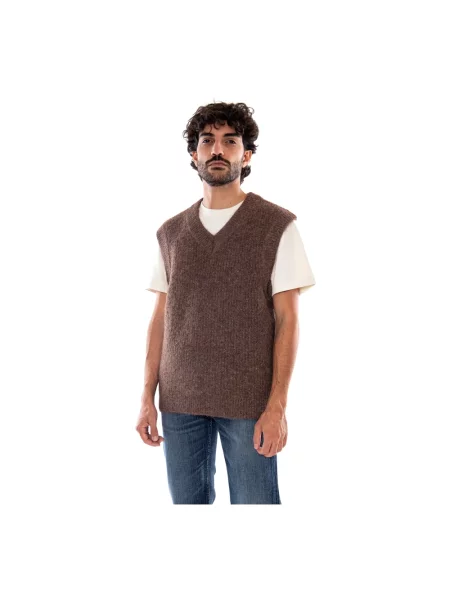 Sweter Only & Sons wełniany brązowy