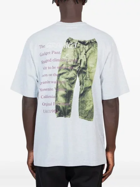 Tricou Gramicci cu imagine gri