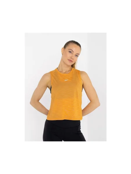 Potkošulja Reebok Sport bez rukava narančasta