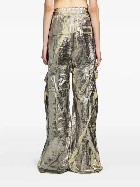 Pantaloni cargo Rick Owens Drkshdw argintiu