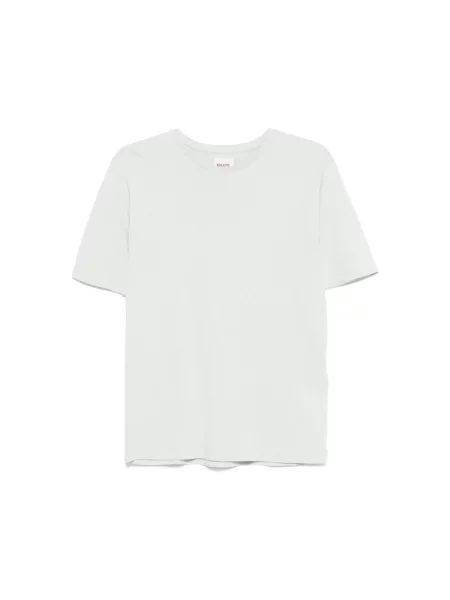 Koszulka Khaite z okrągłym dekoltem niebieska