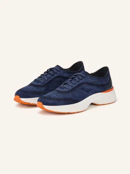 Santoni Tenisky Bounce tmavě modrá