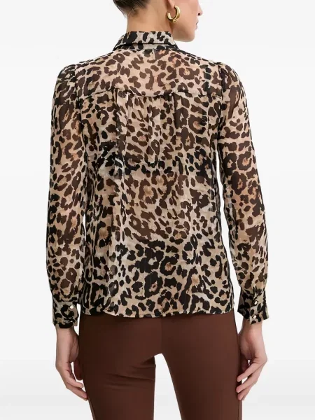 Cămașă Morgan cu imagine cu model leopard