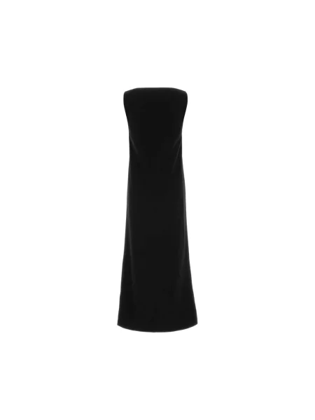 Sukienka maxi Jil Sander czarna