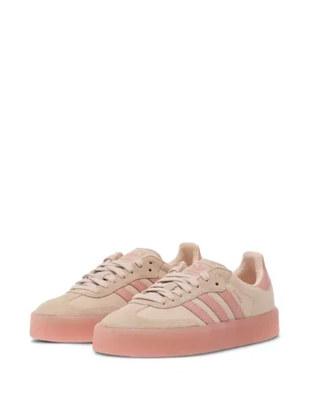 Кожени презрамки маратонки Adidas Gazelle синьо