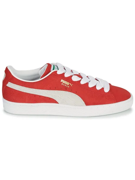 Szarvasbőr sportcipő Puma Suede piros