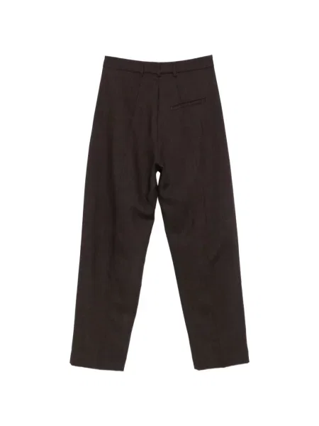 Pantaloni Tela de lână maro