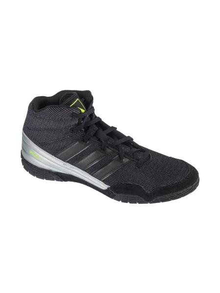 Boxerské topánky adidas Speedex core black/lucid lemon čierna