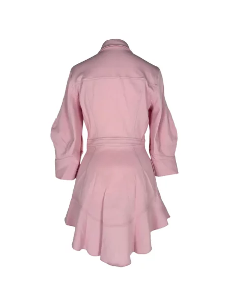 Rochie tip cămașă Brandon Maxwell roz