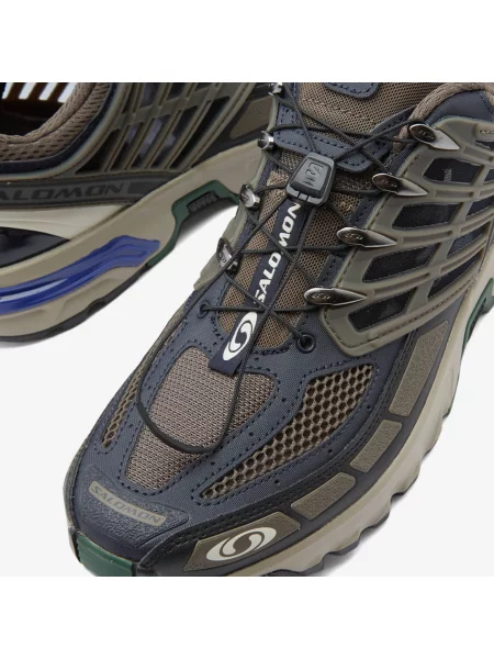 Sneakersy Salomon brązowe