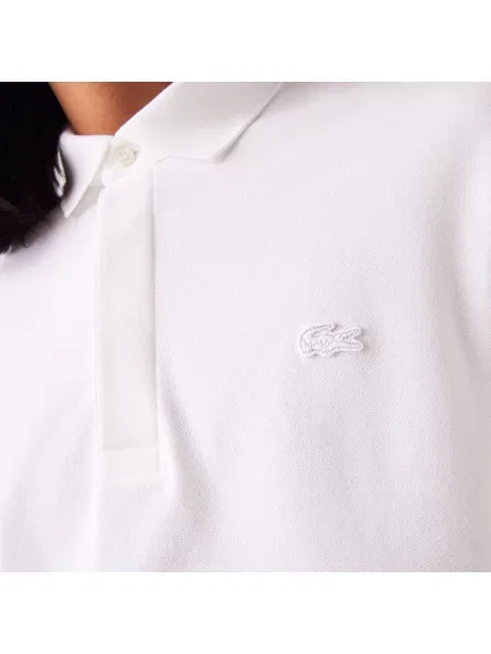 Поло Lacoste белое