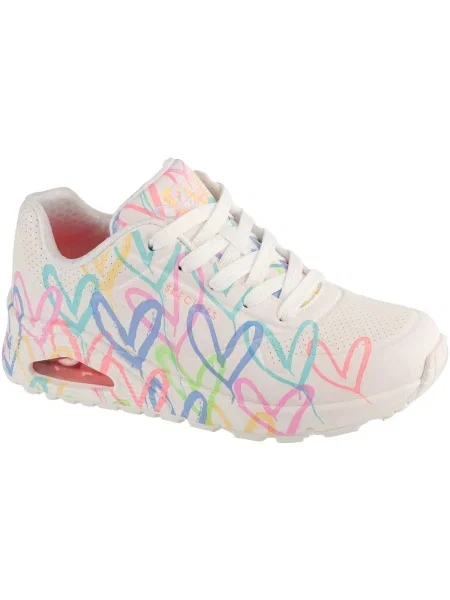 Pantofi Skechers alb