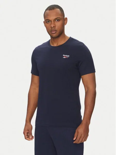 Reebok T-Shirt Granatowy