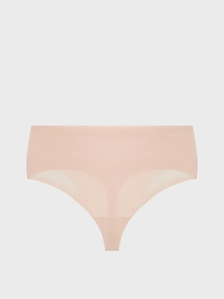 Стрінги Calvin Klein з сіткою бежеві