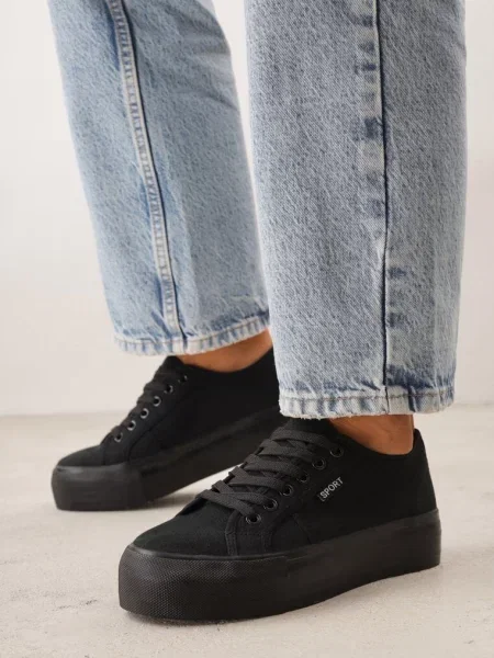 Teniși înalți Riosanne negri