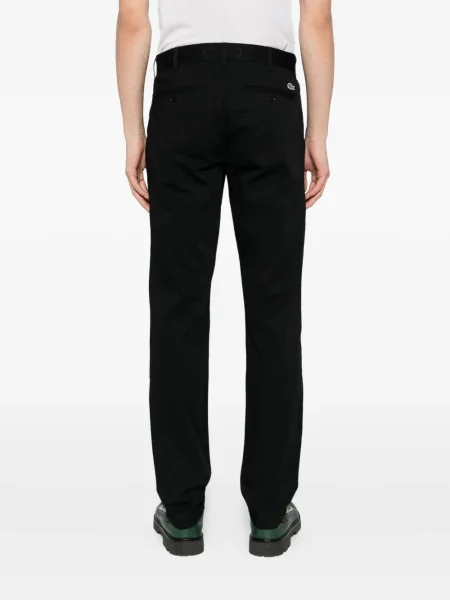 Pantaloni chino Lacoste negru
