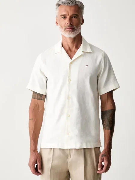 Tommy Hilfiger cămașă pentru bărbați cu in bej