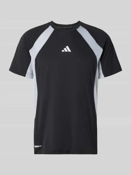 T-shirt z nadrukiem z logo Adidas Training czarna