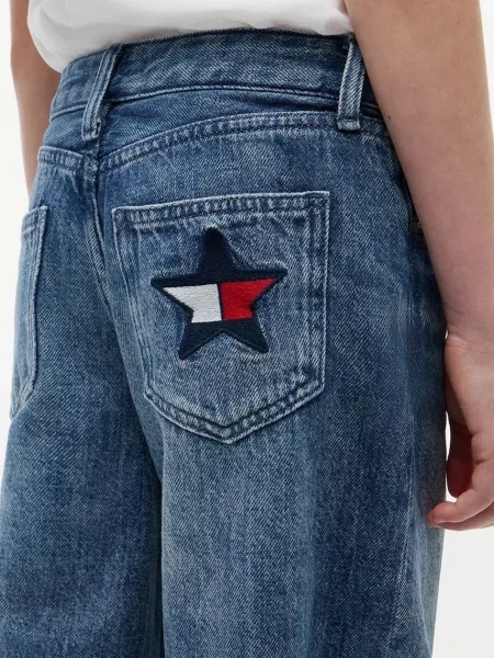 Tommy Hilfiger дънки за деца BARREL синьо