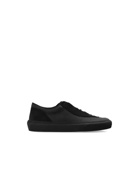 Sneakersy Stone Island skórzane z kamieniami czarne