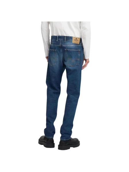 Traperice ravnih nogavica Replay plava