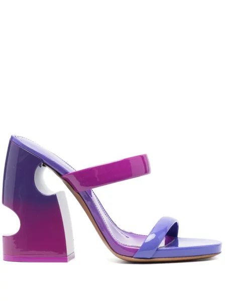 Sandale Off-white din piele alb