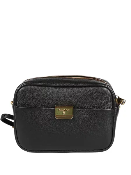 Colier Patrizia Pepe din piele negru