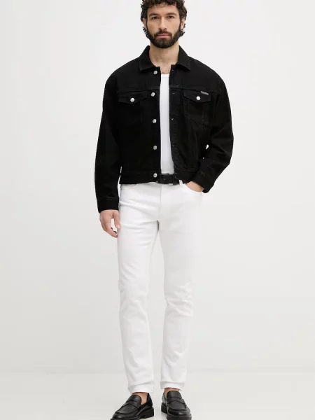 Calvin Klein Jeans Geacă de blugi Ck Classic negru