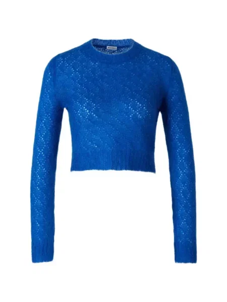 Decupat pulover Jil Sander albastru