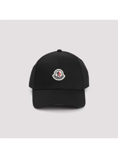 Czapka z daszkiem Moncler czarna