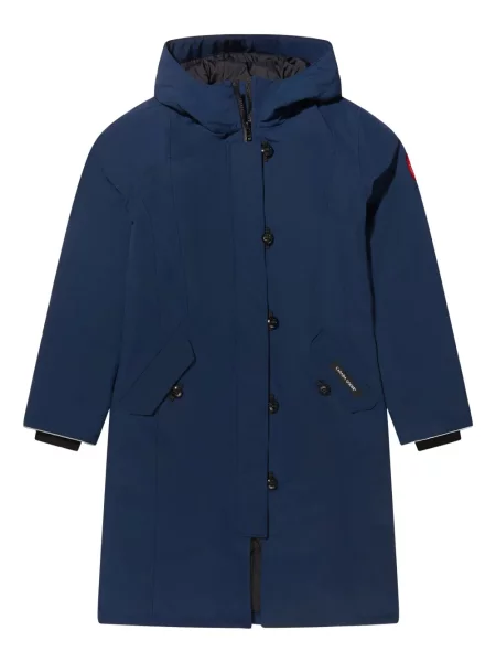 Płaszcz dziecięcy Canada Goose niebieski