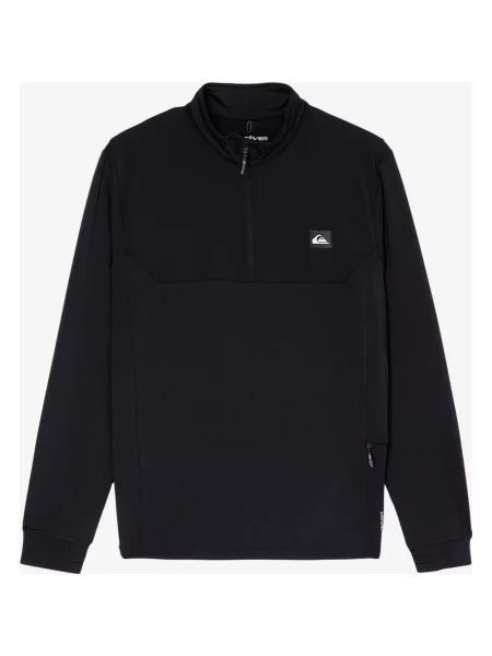 Bluza z kapturem Quiksilver Early Start Half Zip S czarny