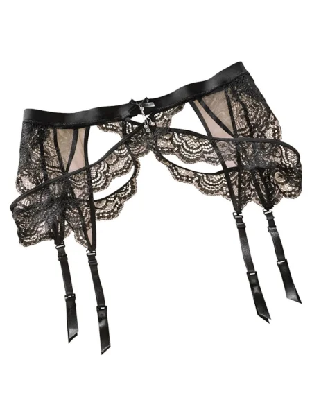Palton Petite Fleur Gold negru