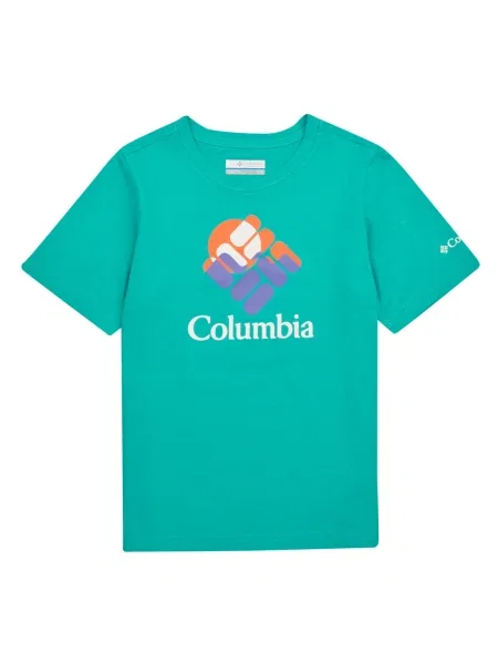 Cămașă cu mânecă scurtă copii Columbia albastru